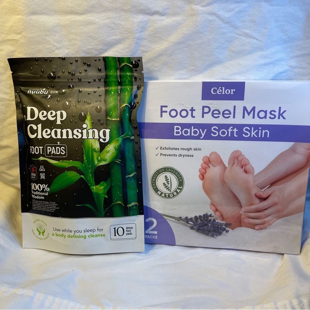 Foot Care Treatments-Foot Peel Mask and Deep Cleansing Foot Pads